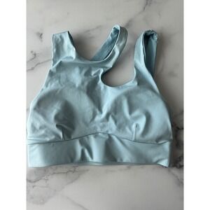 Fabletics‎ Light Blue Sports Bra Activewear Workout Top Small